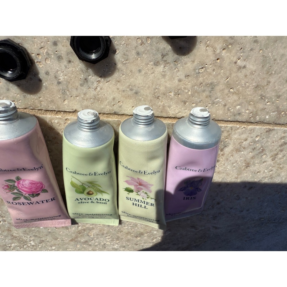 SEALED Crabtree & Evelyn Hand Therapy Lot .9 oz each NEW - Picture 3 of 3